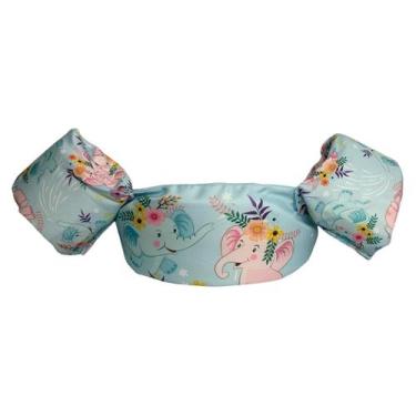 Imagem de Boia Colete Infantil Estampada Feminina Até 06 Anos - CRB