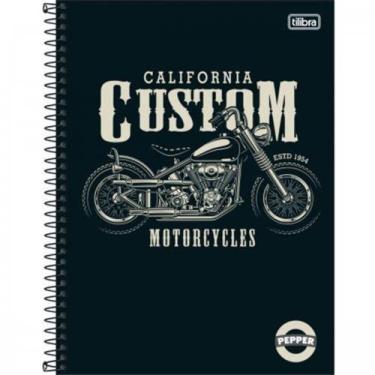 Imagem de Caderno Tilibra Espiral Capa Dura Universitário 1 Matéria Pepper Mascu