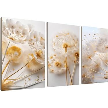 Imagem de Kit 3 Quadros Decorativos Canvas 40x50 cm, Abstrato, Arte Para Quarto, Sala, Corredor