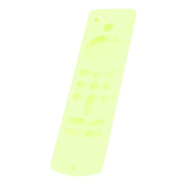Imagem de Capa Protetora de Silicone Akozon para Controle Remoto Fire TV Stick 3ª Geração – Durável, Leve, Antiderrapante, Fácil de Segurar, Capa Remota de TV (Verde Fluorescente)