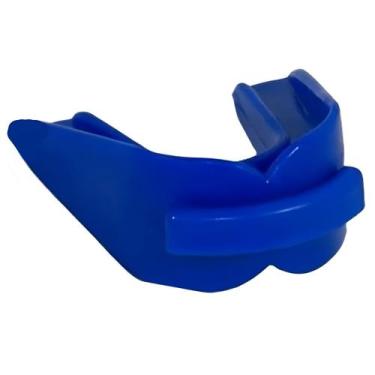 Imagem de Protetor Bucal Duplo - Gold Sports - Moldável em Água Quente, Azul, Ún