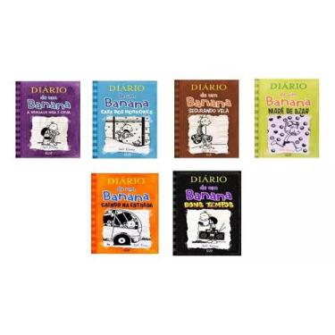 Imagem de Kit C/6 Livros Diário De Um Banana 5,6,7,8,9 E 10 Capa Dura - VR Edito