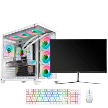 Imagem de Pc Gamer Ryzen 7 5700x 32gb 1tb Rtx 3060 Monitor 24 144hz