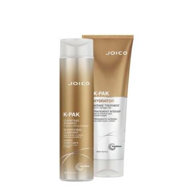 Imagem de Kit Joico K-PAK Reconstrutor Hydrator Clarifying Shampoo Máscara (2 pr