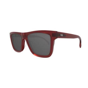 Imagem de Óculos de sol hb t-drop matte red gray