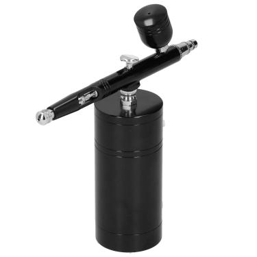 Imagem de Conjunto de Tintas para Aerógrafo Recarregável Aerógrafo Pneumático Com Compressor Portátil Kit de Tinta de Aerógrafo de Alta Pressão para Pintar Maquiagem Decoração para Colorir