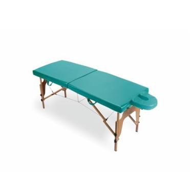 Imagem de Maca Portátil com Espuma Injetada - Arktus - Verde Claro