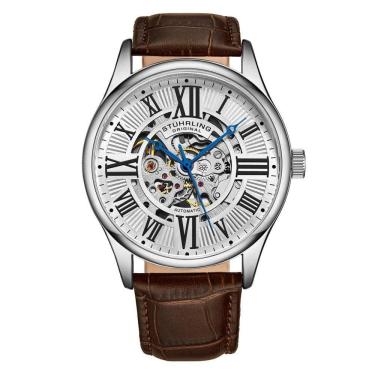 Imagem de Relógio Masculino Stuhrling Atrium 3942 Quartzo 42mm, Marrom