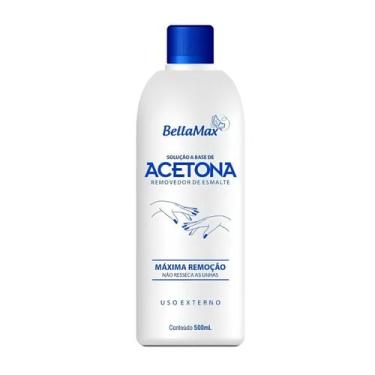 Imagem de Acetona Removedor De Esmalte Unhas E hidrata cutículas 500ml - Belamax