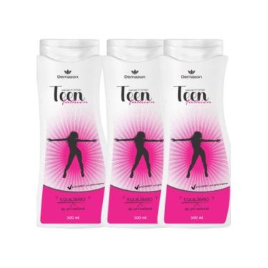 Imagem de SABONETE ÍNTIMO TEEN FASHION TODO DIA 230ml DEMAZON 3un