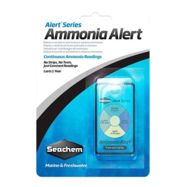 Imagem de Seachem Ammonia Alert 1 Ano Medidor de Amônia Leitor para Aquário