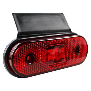 Imagem de Lanterna Lateral Caminhão Carreta Facchini LED VM c/Suporte - Prime