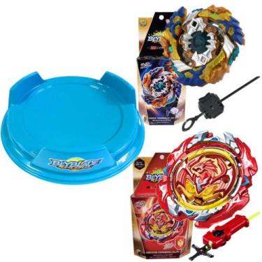 Imagem de Beyblades Geist Fafnir Vs Revive Phoenix - RD Azul - Top Gyro
