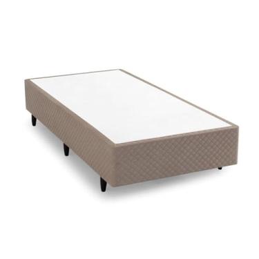 Imagem de Box Solteirão Herval Idea, Suede Bege, 39x193x203 cm