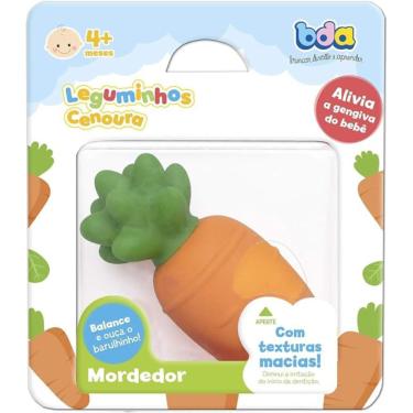 Imagem de Mordedor para Bebês Leguminhos Cenoura - Toyster