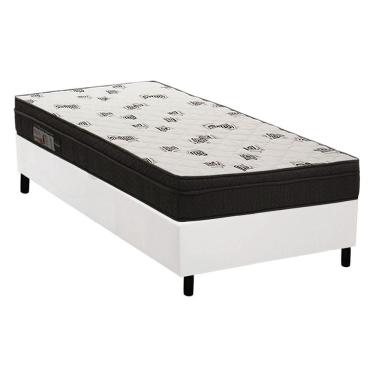 Imagem de Conjunto Colchão Ortobom Espuma D45 Light + Cama Box Solteiro 88