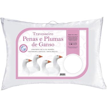 Imagem de Travesseiro Daune Penas e Plumas de Ganso 50x70cm Promoção