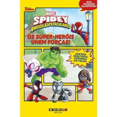 Imagem de Livro - Spidey e seus amigos espetaculares  Os super-heróis reúnem for