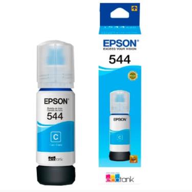 Imagem de TINTA T544220 T544 CIANO L3150 L3110 L5190 L3250 L3210 5190 3150 3110 65ML