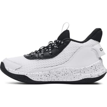 Imagem de Under Armour Tênis de basquete Big Kids Grade School Curry 3Z7 3026623, Branco (100), 20