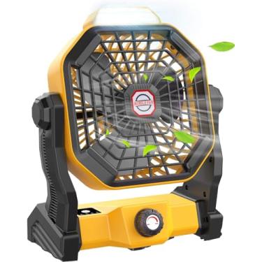 Imagem de Drchop ventilador solar de acampamento (verde)