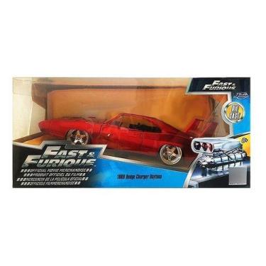 Imagem de Velozes E Furiosos 7 Dodge Charger Daytona 1969 C/ Cx - 1/24 Cor Verme