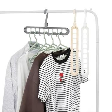 Imagem de Organizador de Cabides Multiuso para Guarda-Roupa, 32 cm, Plástico