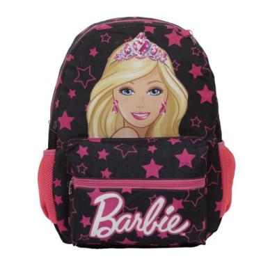 Imagem de Mochila Escolar Infantil Menina Barbie Princesa Costas Tam G - TOYS 2U