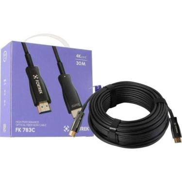Imagem de Cabo Hdmi Fibra óptica 4k Fk 783c 30m Fortrek