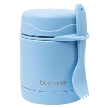 Imagem de Pote Térmico Com Talher 300Ml Azul Büp One - BUP ONE