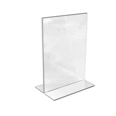 Imagem de Display De Mesa Restaurante T A6 Invertido Folheto C/1 - iacrilicos