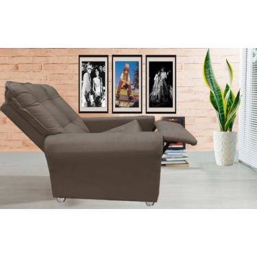 Imagem de Poltrona Reclinavel Sala De Estar Astra Amamentação - B Home Decor, Ma