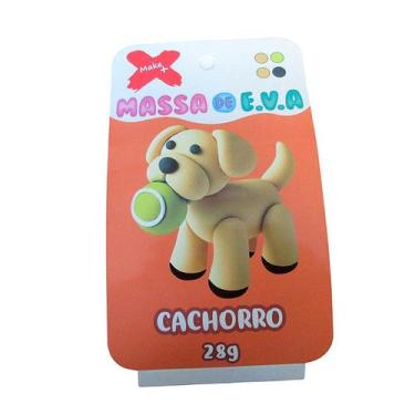 Imagem de Massa De Eva Em Pote De 28g 4 Cores Cada com tema de Animais Make, Cac