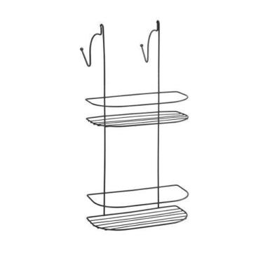 Imagem de Prateleira Dupla Para Shampoo - Para Box - Aço - 45cm