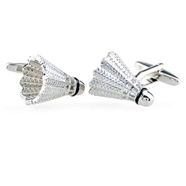 Imagem de Abotoaduras masculinas SS ALBETRO Shuttlecock Badminton
