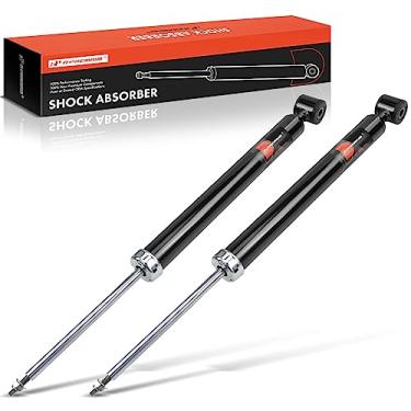 Imagem de A-Premium Amortecedores compatíveis com Ford Fiesta 2011-2019 Mazda 2 2011-2014 L3 1.0L L4 1.5L 1.6L Gasolina Traseira Conjunto com 2 peças