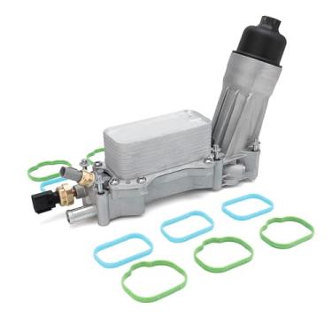 Imagem de UNITRUCK 926-959 926-876 Carcaça De Filtro De Óleo De Motor De Alumínio Com Kit De Resfriador De Óleo Para Chrysler 200 300 2011-2016, Dodge Charger Challenger Journey, Jeep Grand Cherokee, Wrangler