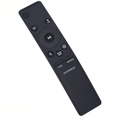 Imagem de AH59-02767A Controle remoto substituído adequado para Samsung Sound Bar-PERFASCIN HW-N650 HW-N450 HW-N450/ZA HW-N550/ZA HW-N650/ZA HWR450 HWR60C HW-T450 HW-R450 HW-R60C HW-R60C W-Q70R HW-N550 AH59