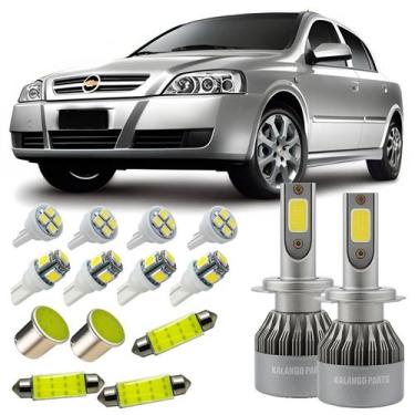 Imagem de Lampadas Led Externo Interno Farol Milha GM Astra 2002/2011