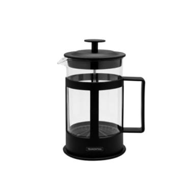 Imagem de Cafeteira Francesa Tramontina em Vidro e Polipropileno Preto 600 ml