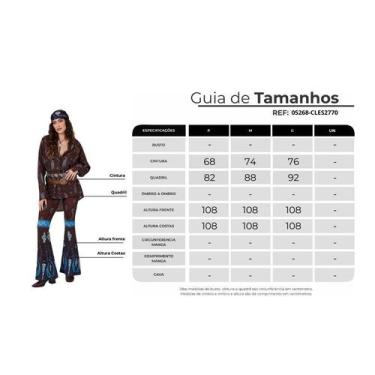 Imagem de Calça Flare Marrom Escuro Estampa Cashmere Azul Yacamim A30, G, Marrom