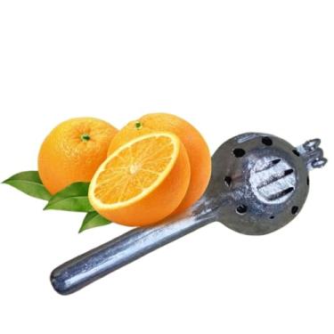 Imagem de Espremedor LimãO De Inox MaciçO Resistente Profissional(- 1 Espremedor Laranja Alumíni)