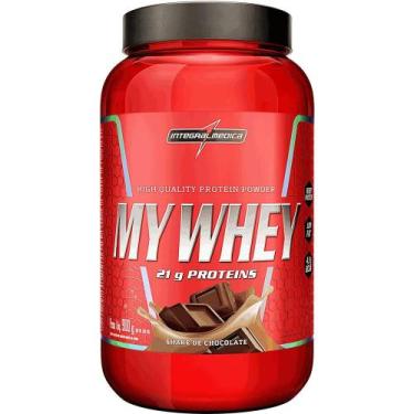 Imagem de Whey Protein Integralmedica My Whey 900g Pote, Chocolate, 900g