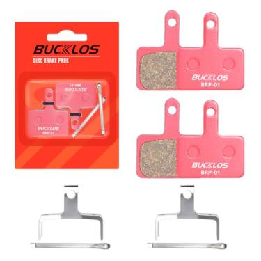 Imagem de BUCKLOS Pastilhas De Freio A Disco Para Bicicleta Trp Tektro Shimano Mt200 Deore Br-M575 M525 M515 T615 T675 M505 M495 M486 M485 M475, Freios Bicicleta, Mountain Bike/Bicicleta Elétrica/Estrada/Scoo