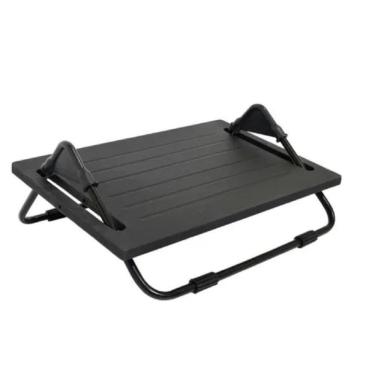 Imagem de Apoio Descanso Base Suporte Ergonômico Para Os Pés Preto