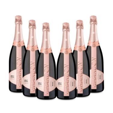 Imagem de Kit 06 Unidades Espumante Chandon Brut Rosé 750ml