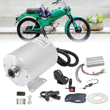 Imagem de CHONGHAN Kit de motor elétrico sem escovas CC, 36 V/48 V, 1000 W-2000 W, 3750 RPM-5650 RPM, controlador de motor sem escovas de alta velocidade com controlador e acelerador