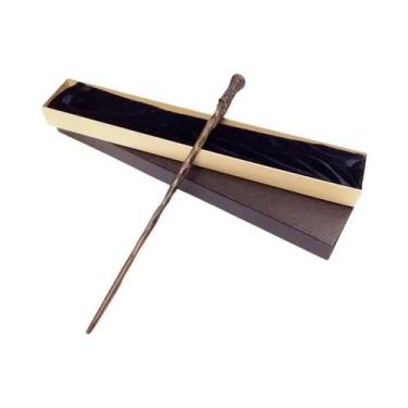 Imagem de varinha mágica com núcleo de metal cosplay para crianças com caixa - o