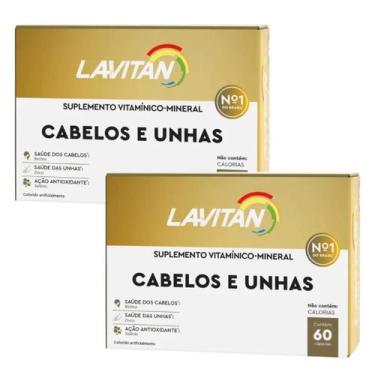 Imagem de Lavitan Cabelos E Unhas 60 Cápsulas Kit 02 Unidades - Cimed