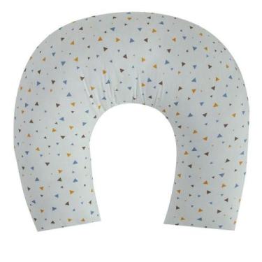 Imagem de Almofada De Amamentação Baby Percal 200 Fios Algodão Triangles - Dona 